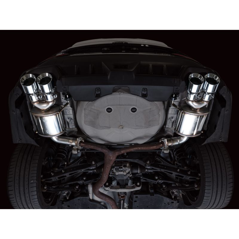 AWE Tuning 22-25 Subaru VB WRX Touring Edition Axleback Exhaust - Chrome Silver Tips