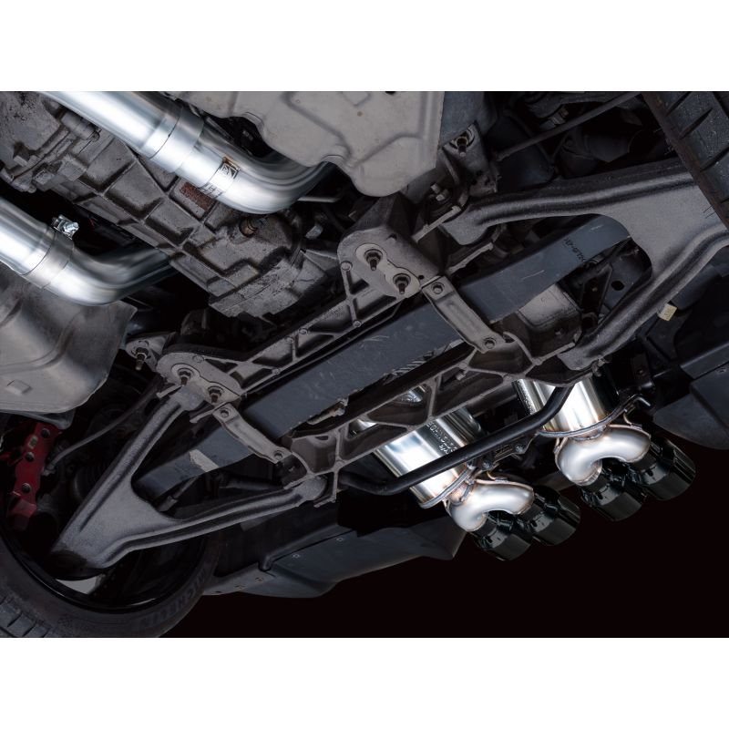 AWE Tuning C6 Chevrolet Corvette Z06/ZR1 Touring Edition Axle-back Exhaust w/ Diamond Black Tips