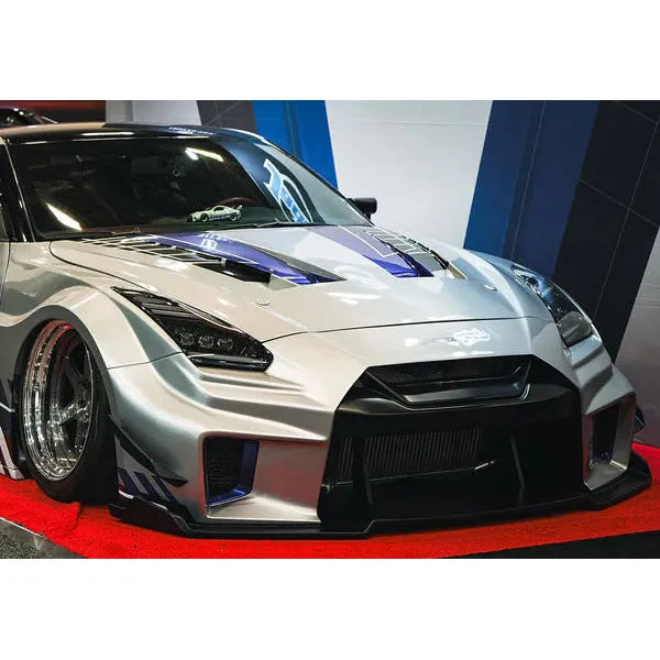 Alpharex - 2009-2024 Nissan GT-R NOVA-Series LED Projector Headlights Alpha-Black