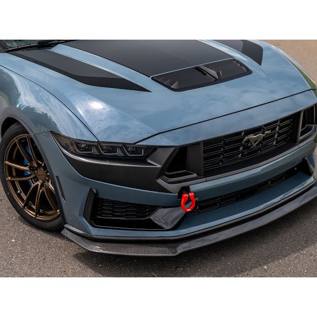 2024+ Ford Mustang Dark Horse Factory Carbon Fiber Front Bumper Lip Splitter