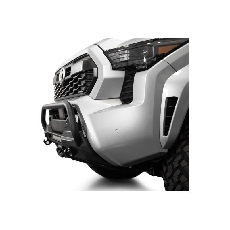 ADD 2024+ Toyota Tacoma Stealth Center Mount Winch Front Bumper w/ Top Hoop