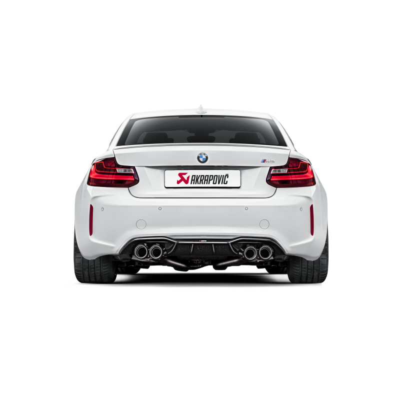 Akrapovic 16-17 BMW M2 (F87) / 2018+ BMW M2 Competition/M2 CS (F87N) Rear Carbon Fiber Diffuser - Hi
