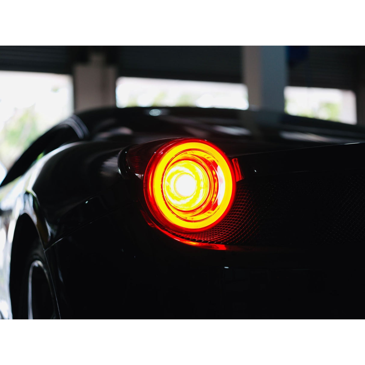10-15 Ferrari 458 NOVA-Series Prismatic LED Tail Lights - Smoke | AlphaRex