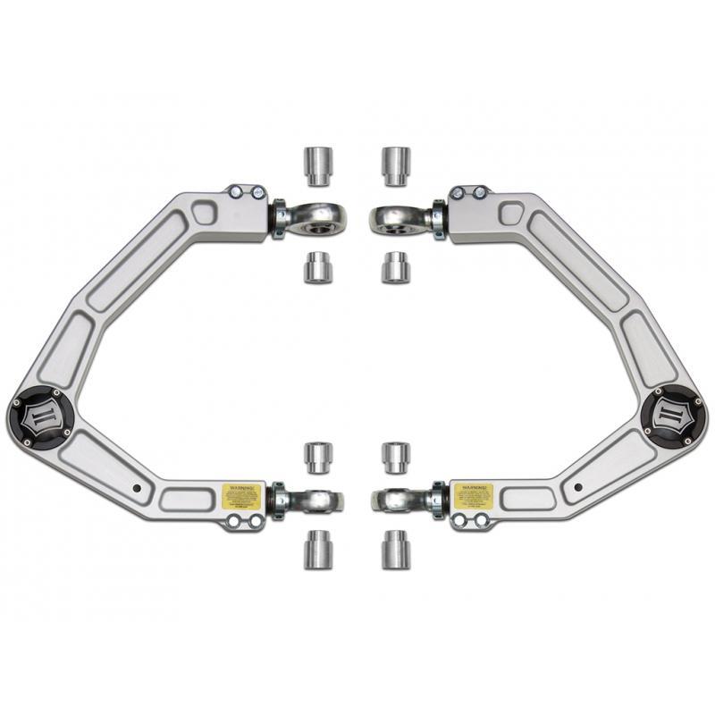 10-20 Ford Raptor Delta Joint Billet Upper Control Arm Kit Suspension Icon Vehicle Dynamics