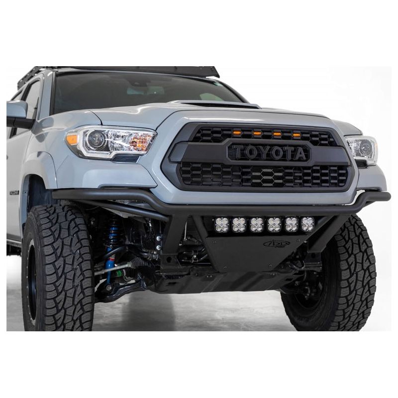 Addictive Desert Designs 16-20 Toyota Tacoma PRO Bolt-On Front Bumper - Hammer Black