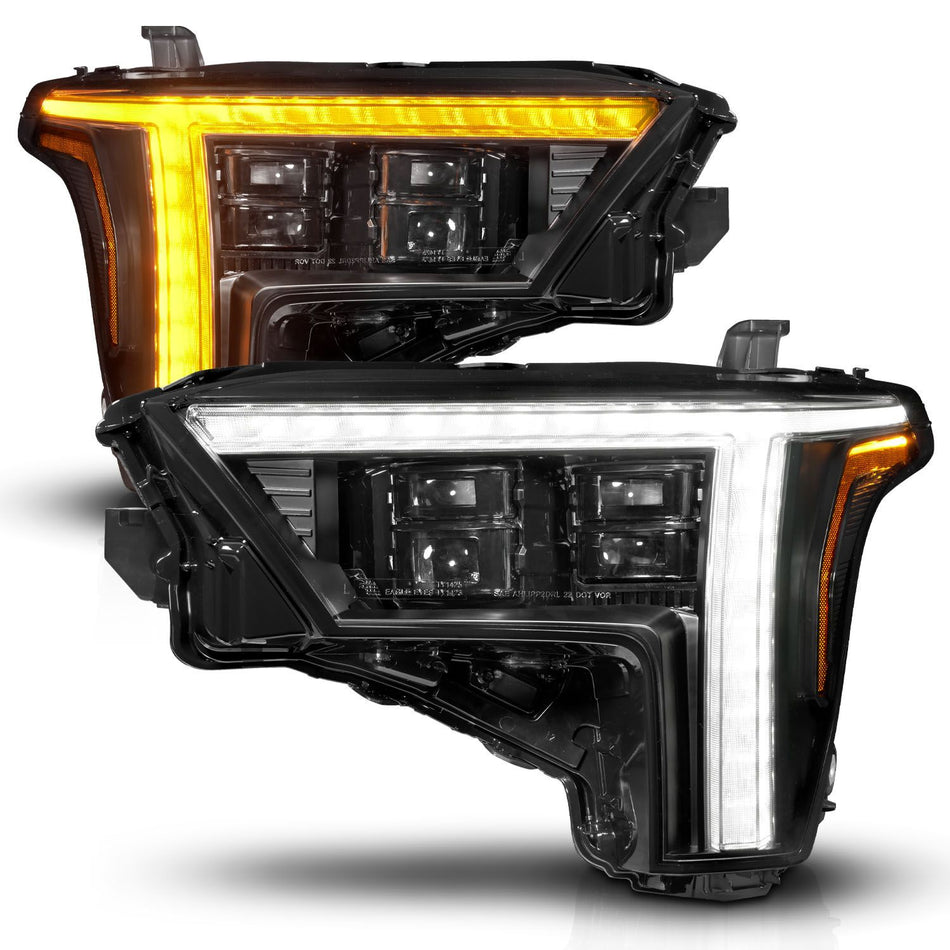 2022-2024 Toyota Tundra - ANZO Z-Series Quad Projector LED Headlights