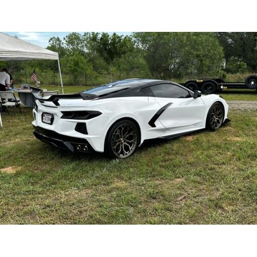 2020+ Chevrolet Corvette C8 - Z07 Style High Wing Dry Carbon