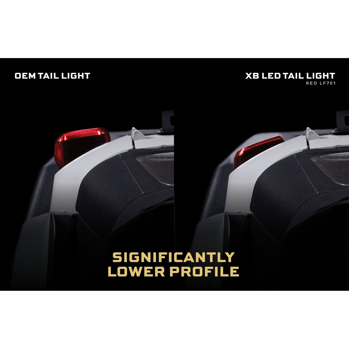 Ford Bronco 21+ Morimoto XB LED Low Profile Tail Lights