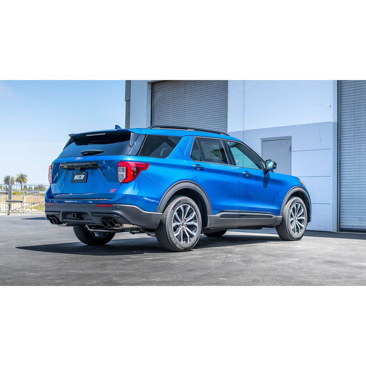 Borla 2020 Ford Explorer ST 3.0L V6 2.25in ATAK Exhaust - Black Chrome Tips