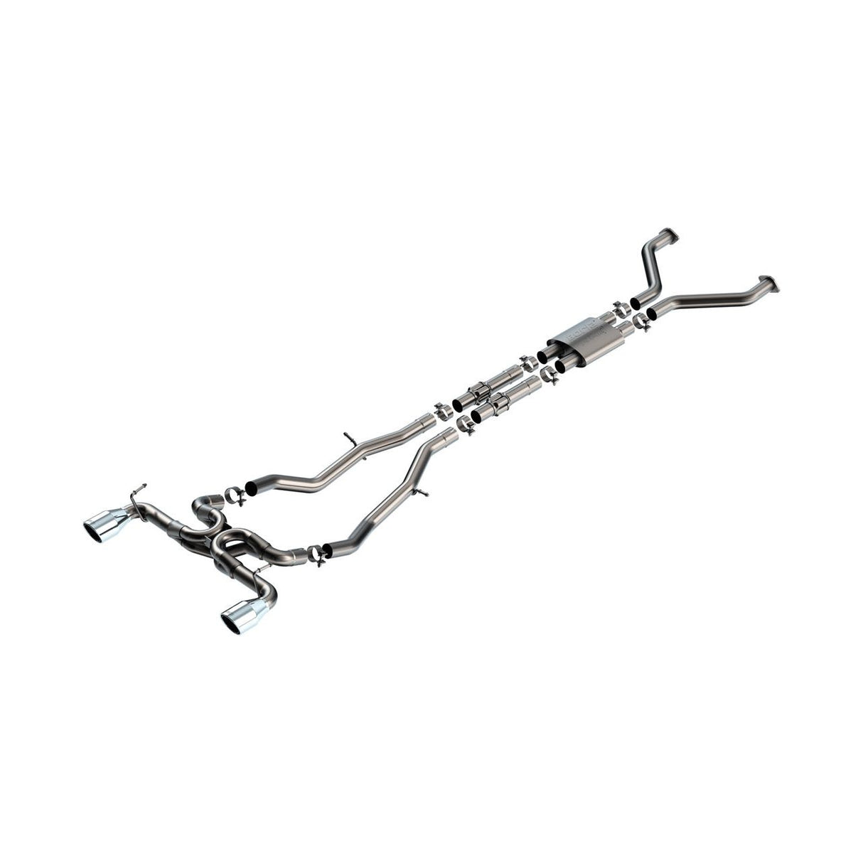 Borla 23-24 Nissan Z 2.5in ATAK Cat Back Exhaust 4.5in Tip - Stainless Steel