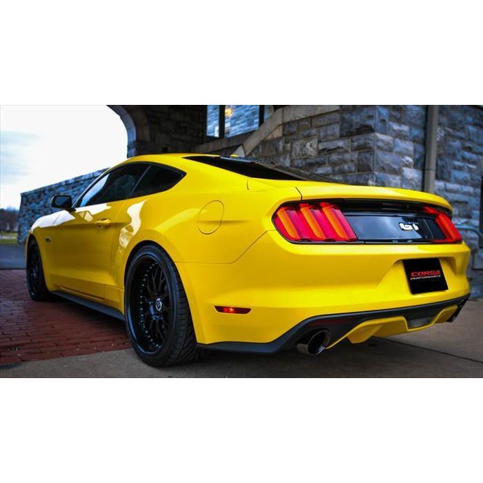 CORSA PERFORMANCE X-Pipe 2015-2019 Ford Mustang GT 3.0" Double Helixx X-Pipe (14327)