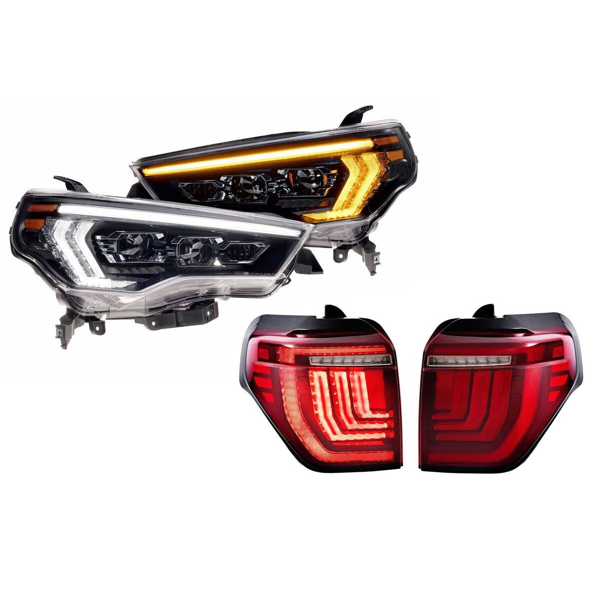 2014-2023 Toyota 4Runner - Morimoto EVO Hybrid Headlight And Taillights Bundle