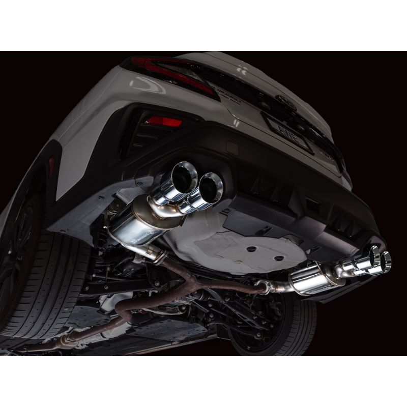 AWE Tuning 22-25 Subaru VB WRX Touring Edition Axleback Exhaust - Chrome Silver Tips