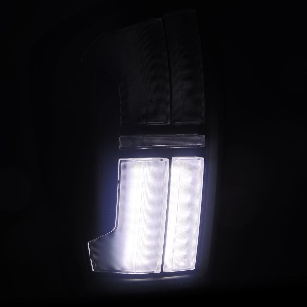 16-23 Toyota Tacoma NOVA-Series Prismatic LED Tail Lights Alpha-Black | AlphaRex