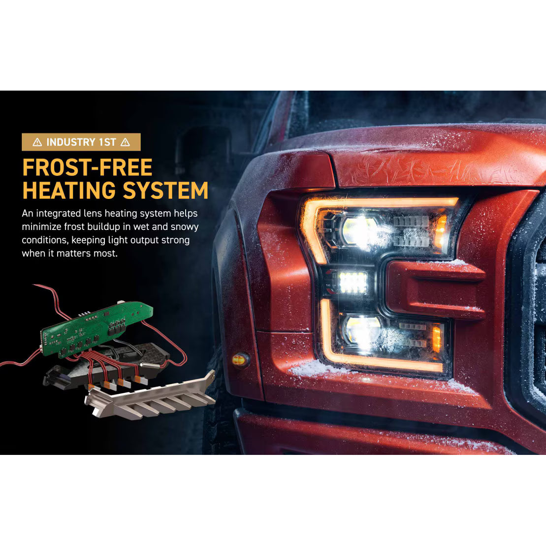 Morimoto XB Evo Headlights: 2015-2017 Ford F-150 / 2017-2020 Raptor (Set)