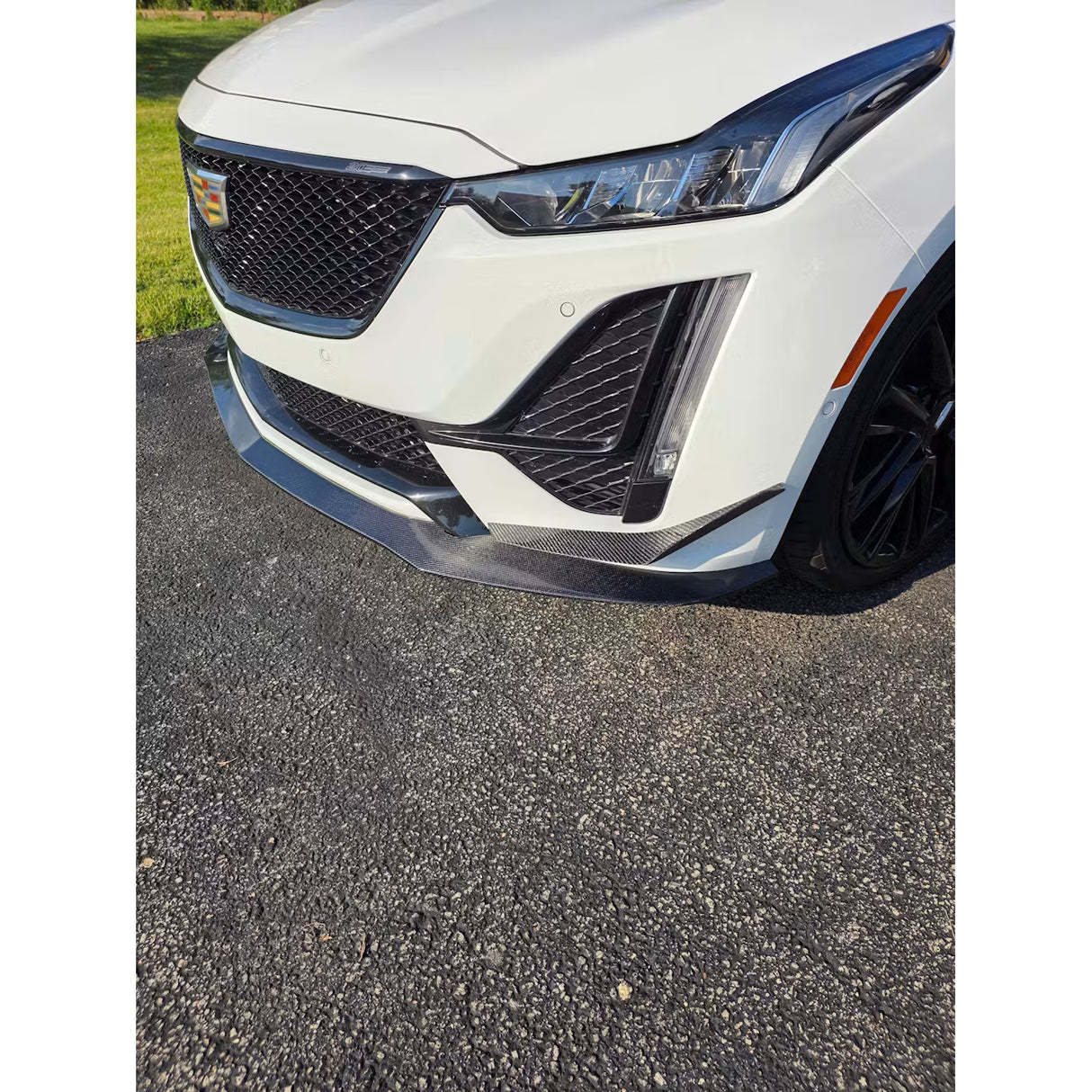 2020-2024 Cadillac CT5-V Blackwing - Carbon Fiber Front Lip + Canards