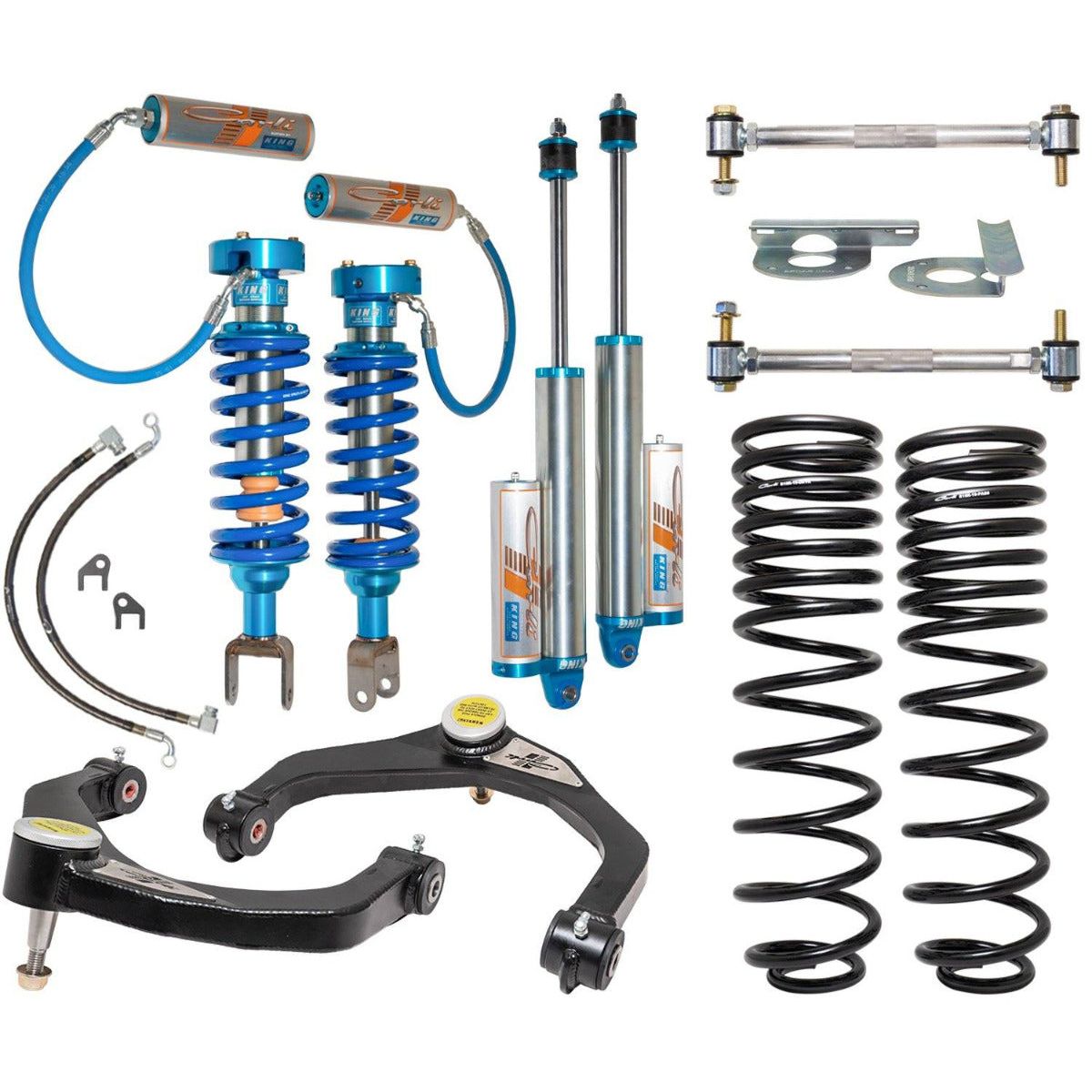 '19-24 Ram 1500 Carli 2.5 Performance Suspension System Display of Included Parts
