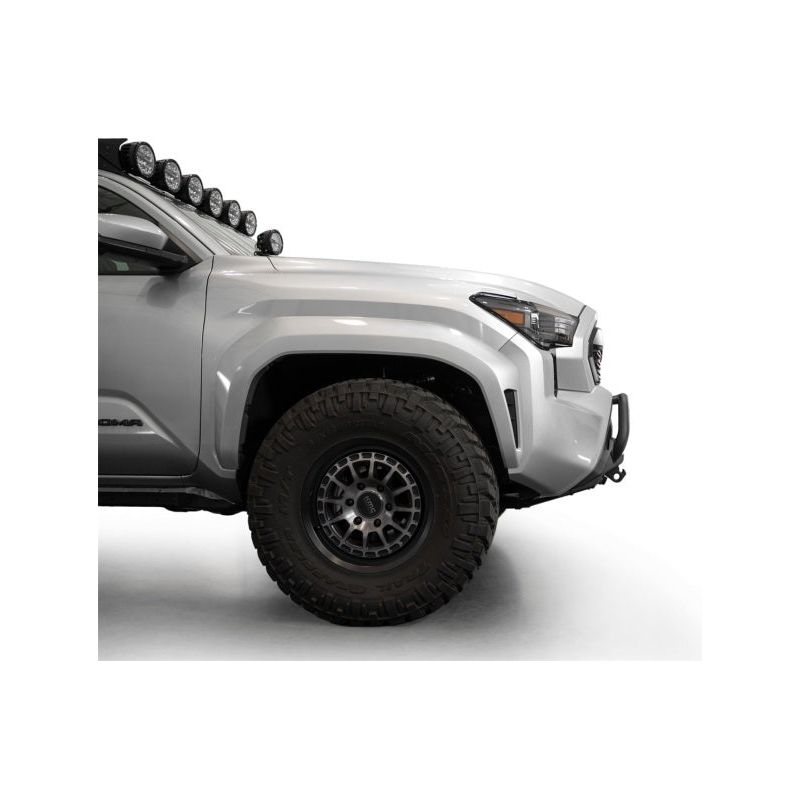 ADD 2024+ Toyota Tacoma Stealth Center Mount Winch Front Bumper w/ Top Hoop