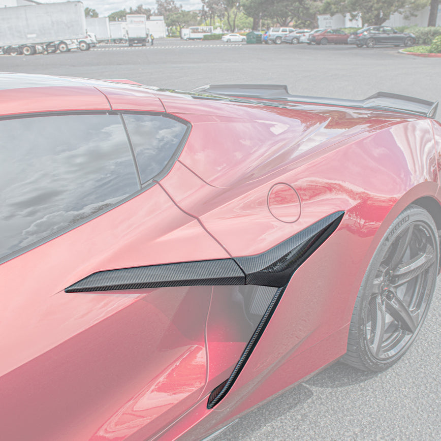 Chevrolet Corvette C8 Z06 Carbon Fiber Side Door Garnish