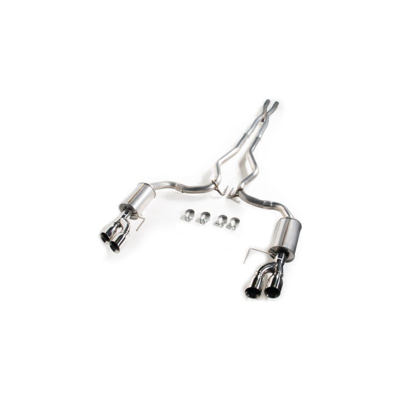 Roush 2018-2024 Ford Mustang 5.0L V8 Cat-Back Exhaust Kit (Fastback Only)