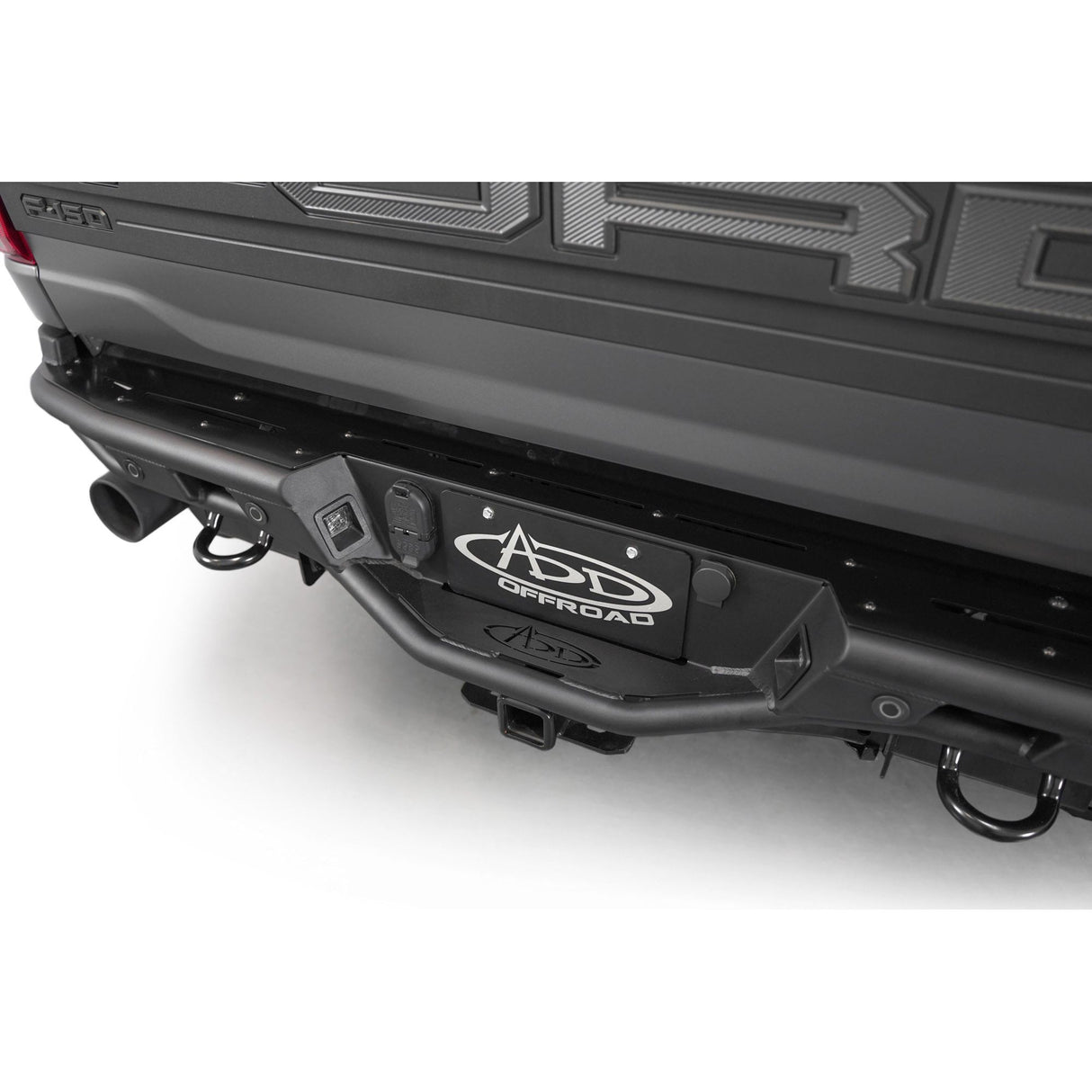 OEM Function retained with the Race Series Dovetail Rear Bumper for the 2021-2024 Ford F-150 Raptor
