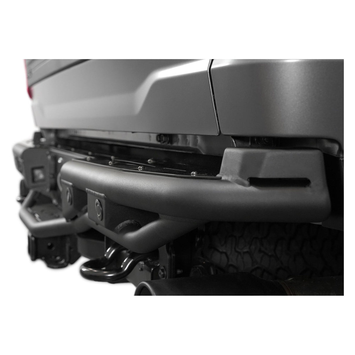 Finish of the Race Series Dovetail Rear Bumper for the 2021-2024 Ford F-150 Raptor