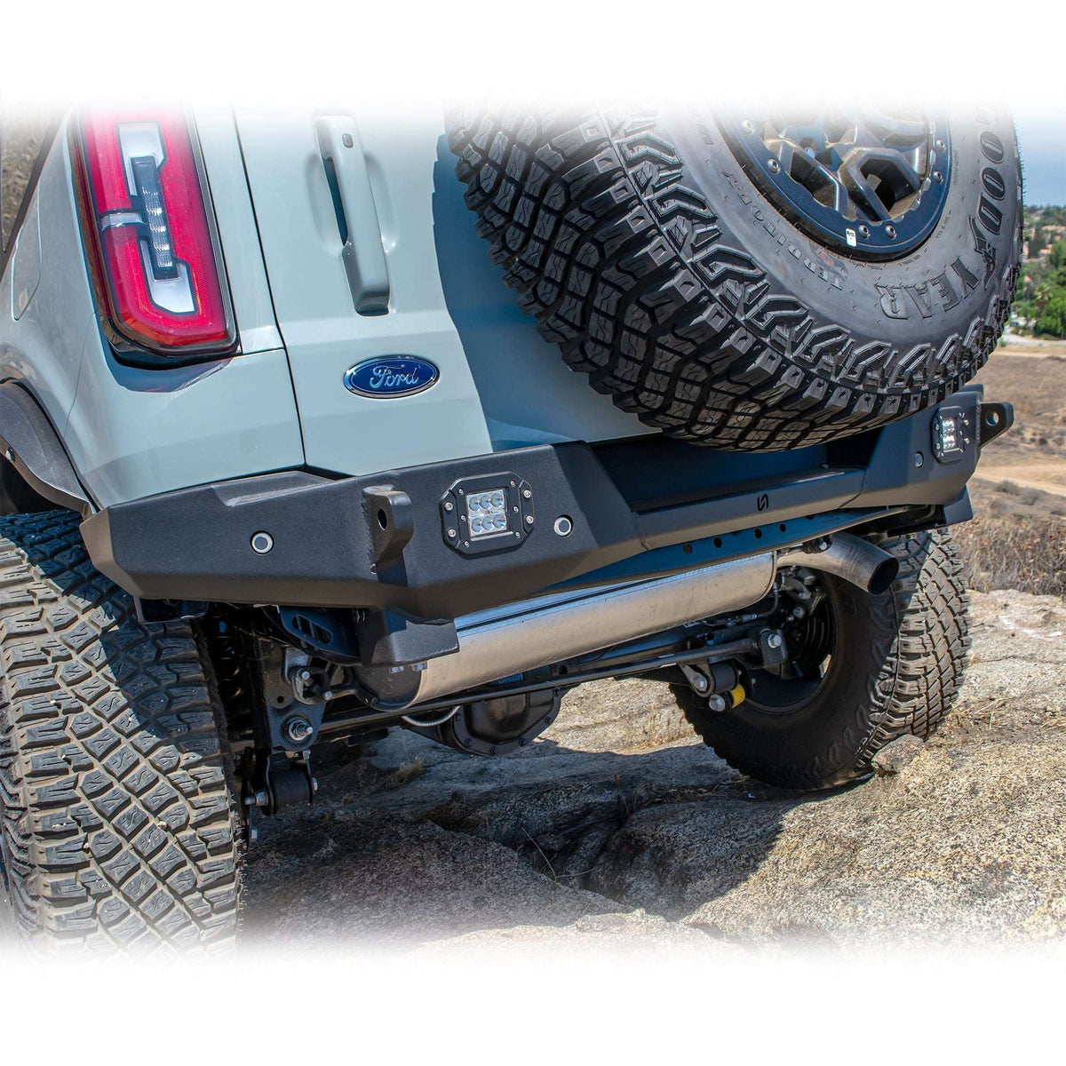 Turn Offroad 2021-2026 Ford Bronco Zero Series Rear Bumper for Ford Bronco