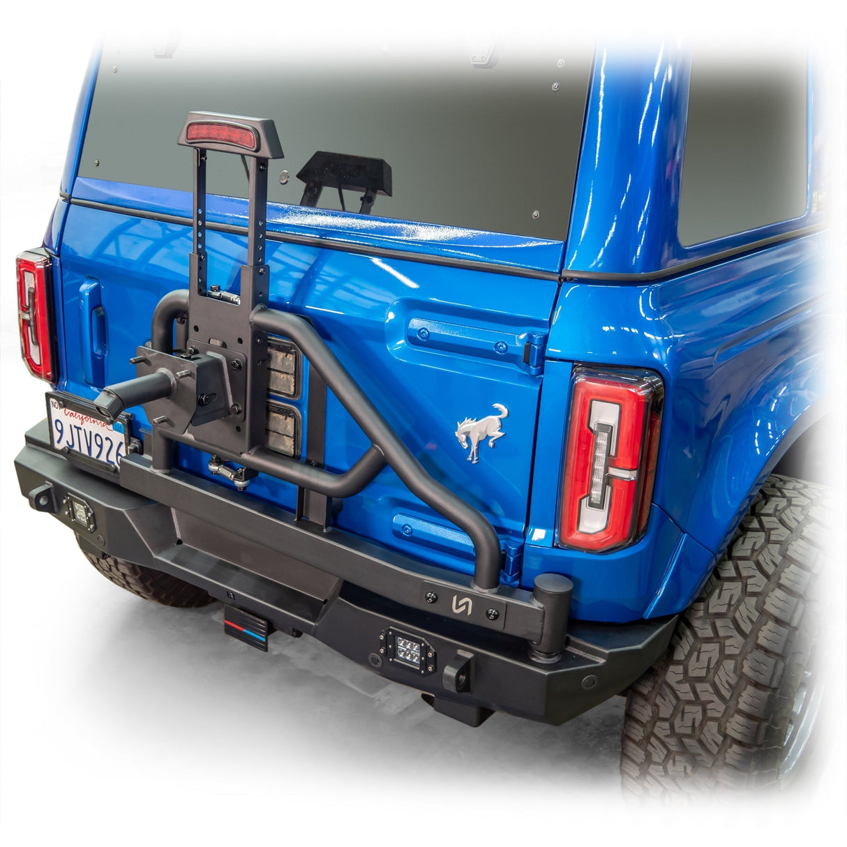 2021+ Ford Bronco Swing - Out Tire Carrier with Lights - Turn Offroad