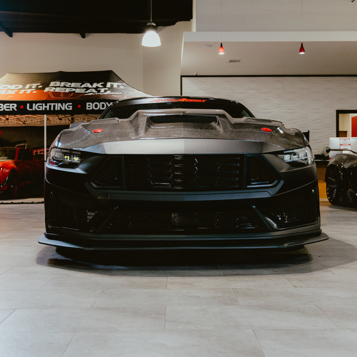 2018-2023 Ford Mustang S650 Style Dark Horse Conversion Bumper Kit