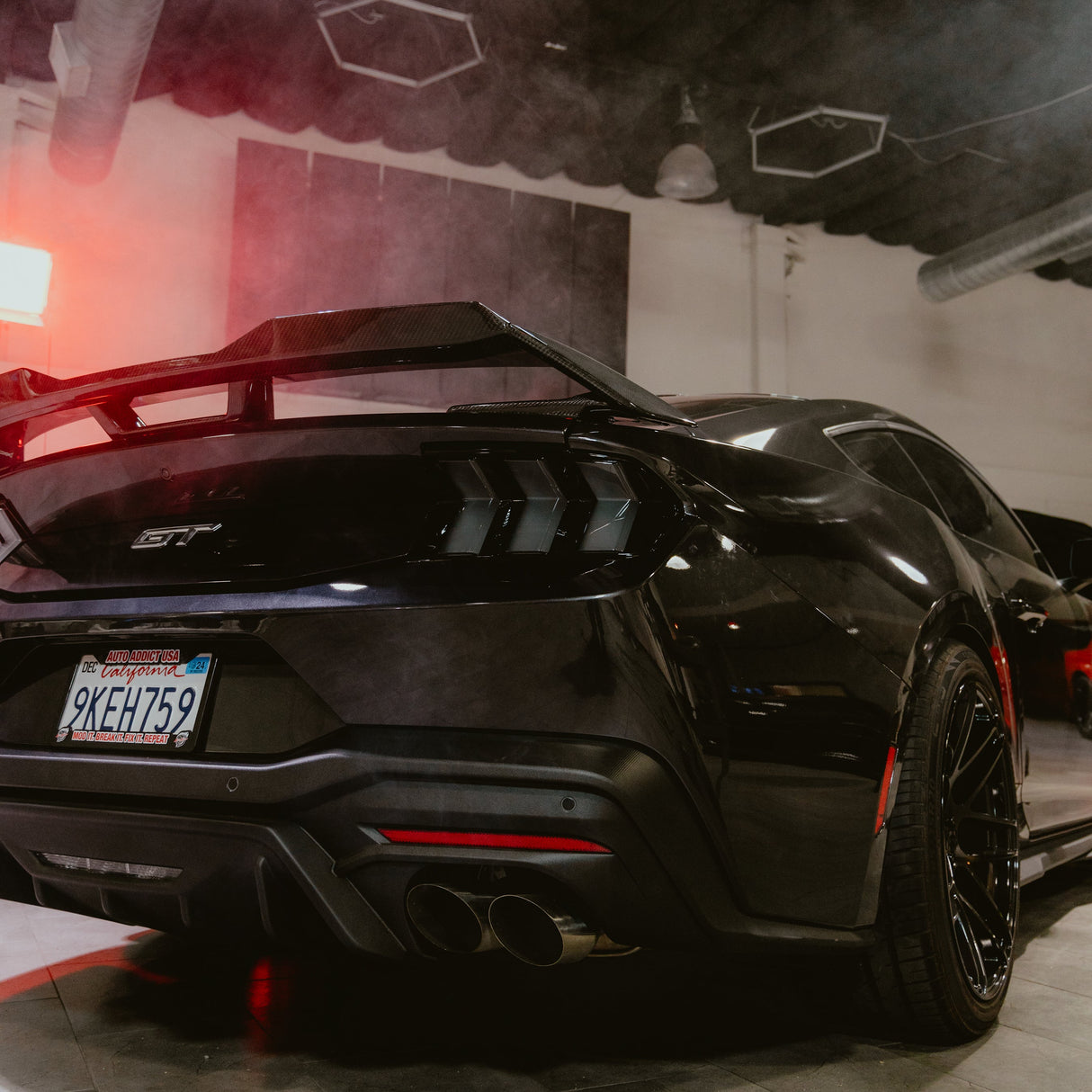 2024+ Ford Mustang S650 Euro Style Taillights Amber Turn Signal Sequential