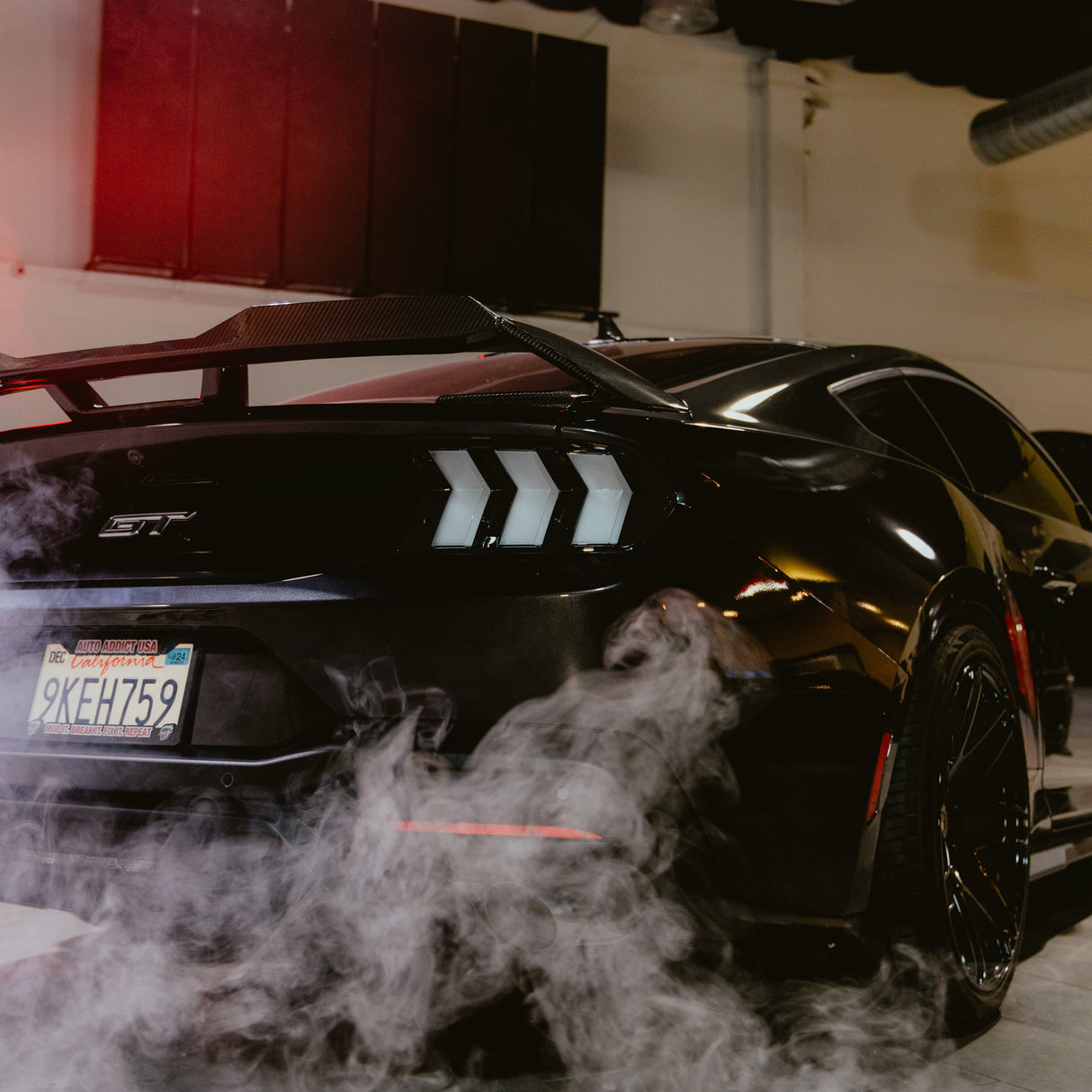 2024+ Ford Mustang S650 Euro Style Taillights Amber Turn Signal Sequential