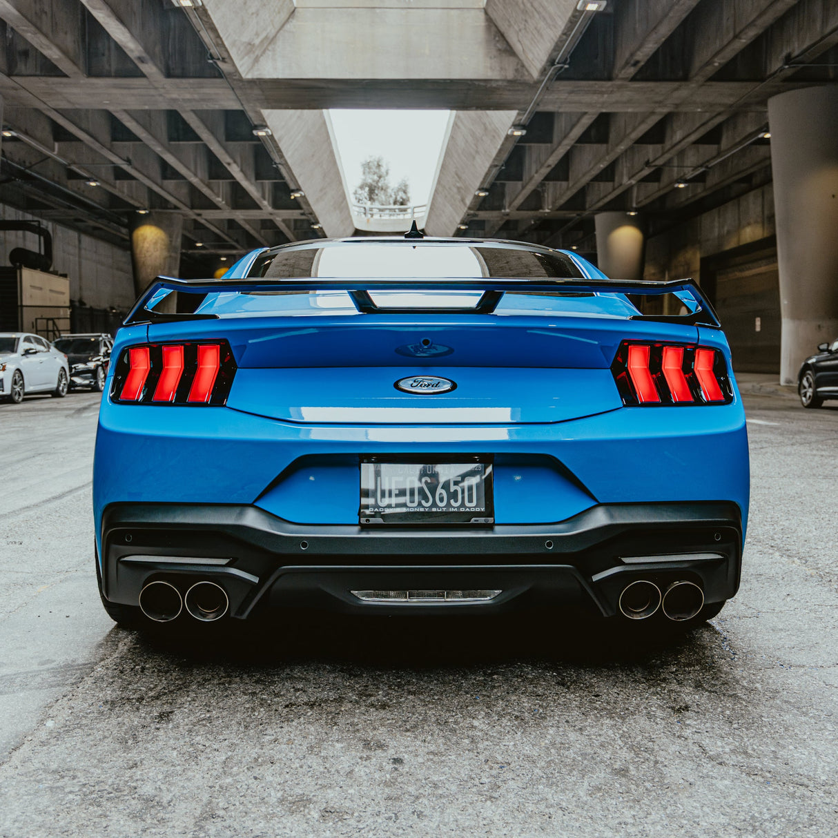 2024+ Ford Mustang S650 Euro Style Taillights Amber Turn Signal Sequential