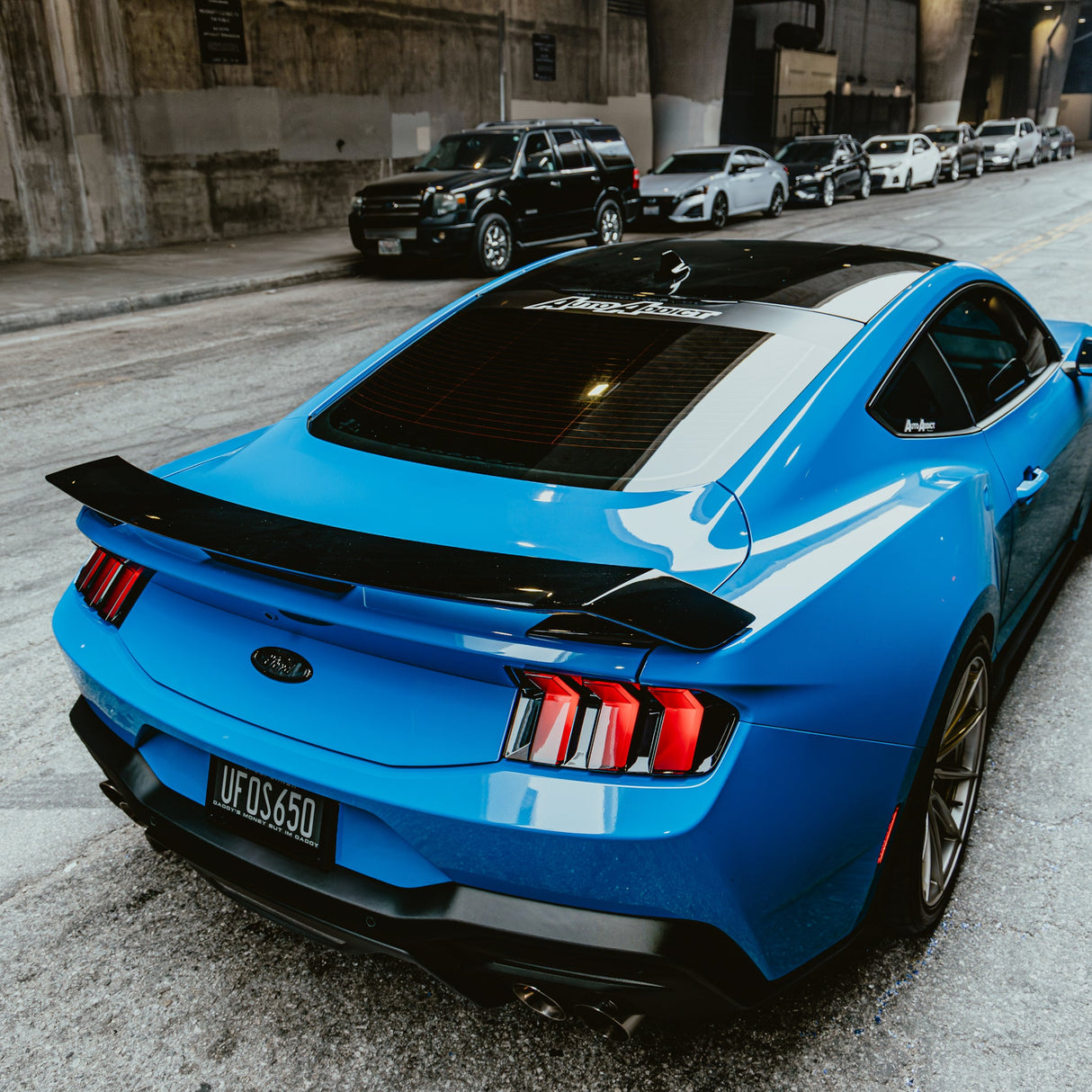 2024+ Ford Mustang S650 Euro Style Taillights Amber Turn Signal Sequential