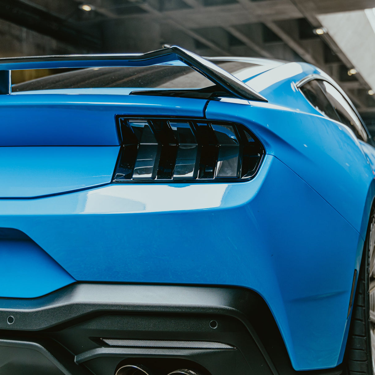 2024+ Ford Mustang S650 Euro Style Taillights Amber Turn Signal Sequential