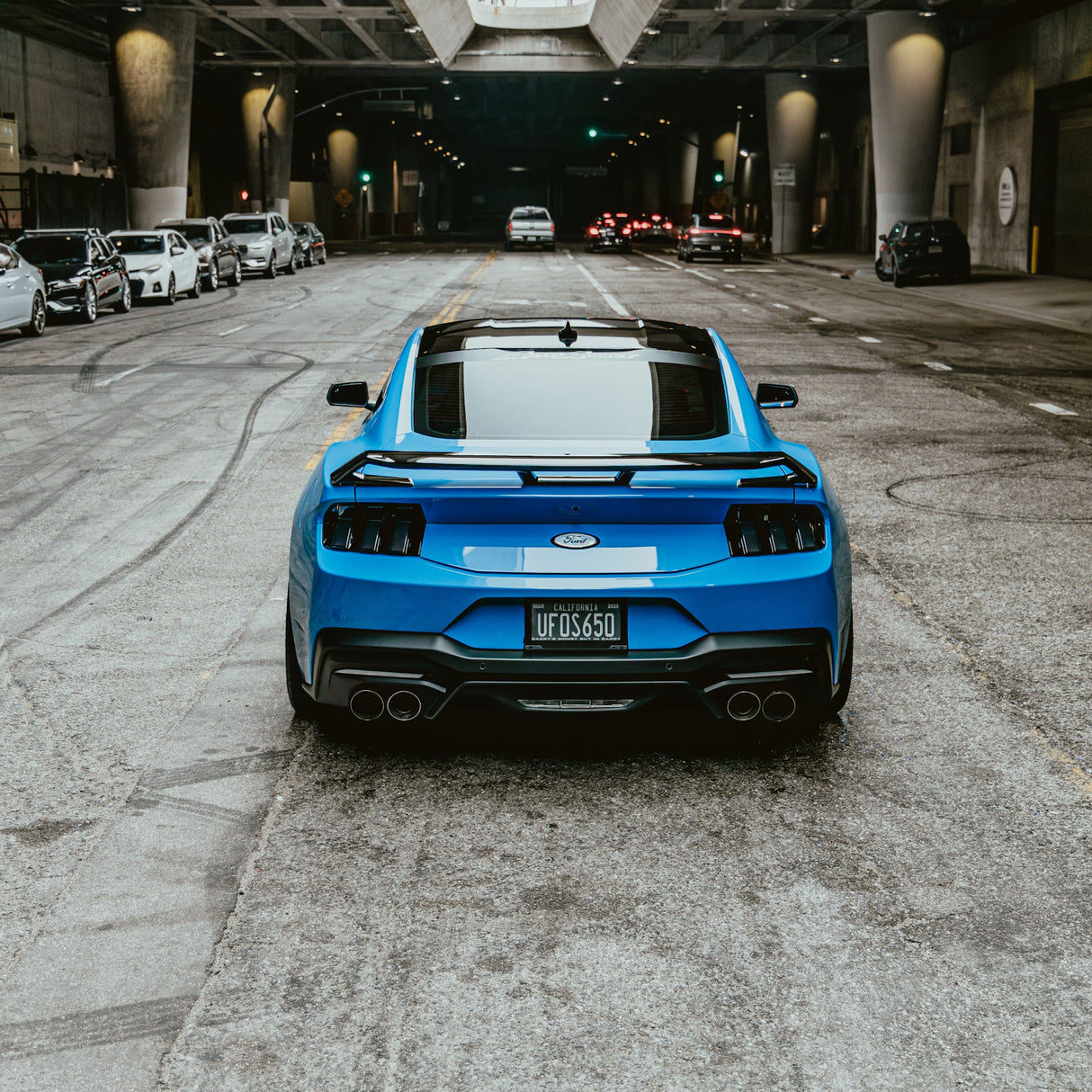 2024+ Ford Mustang S650 Euro Style Taillights Amber Turn Signal Sequential