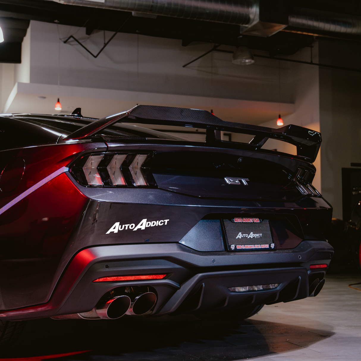 2024+ Ford Mustang S650 Euro Style Taillights Amber Turn Signal Sequential