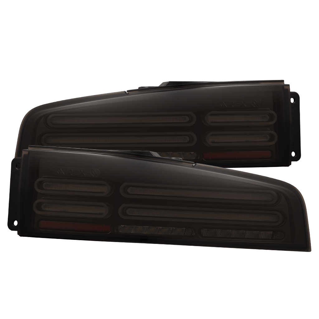 23-25 Nissan Z Quad-Loop Style NOVA-Series Prismatic LED Tail Lights Alpha-Black | AlphaRex