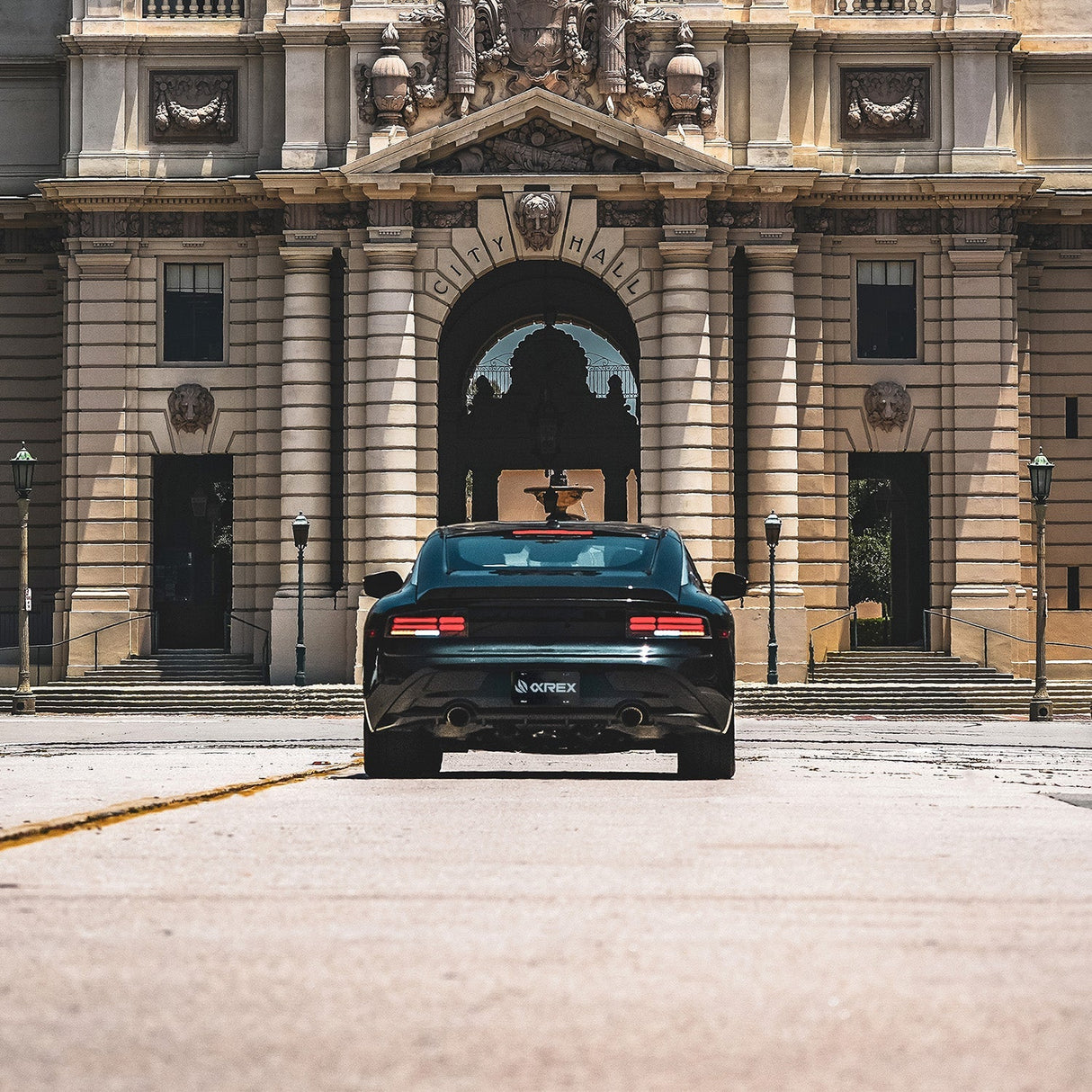 23-25 Nissan Z Quad-Loop Style NOVA-Series Prismatic LED Tail Lights Alpha-Black | AlphaRex