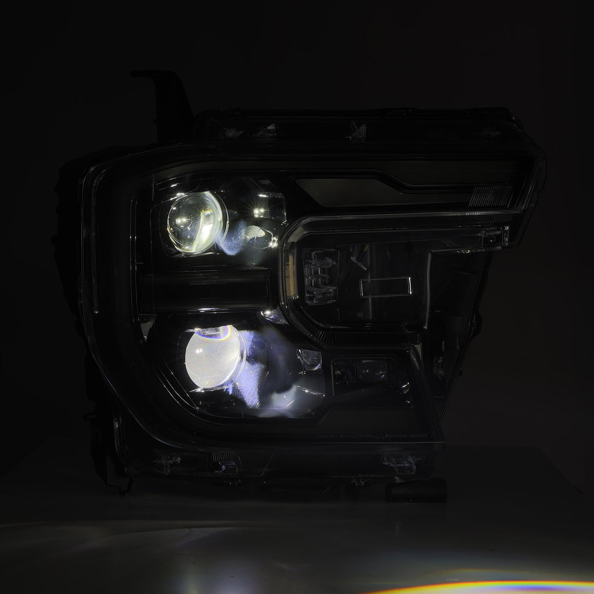 24-26 Ford Ranger / Ranger Raptor LUXX-Series LED Projector Headlights Alpha-Black | AlphaRex