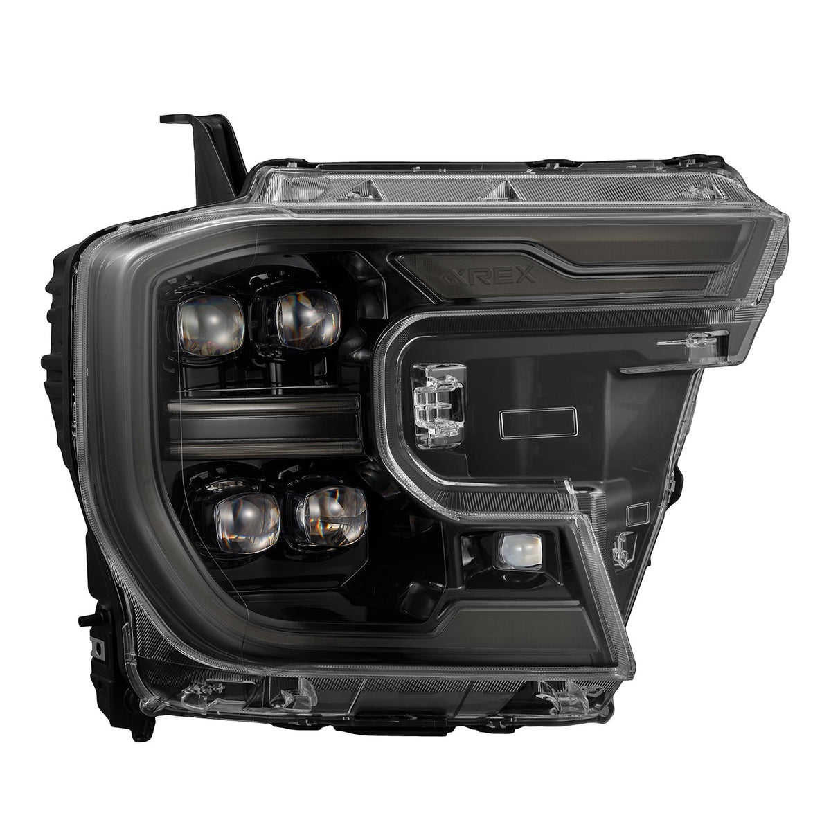 24-26 Ford Ranger / Ranger Raptor NOVA-Series LED Projector Headlights Alpha-Black | AlphaRex