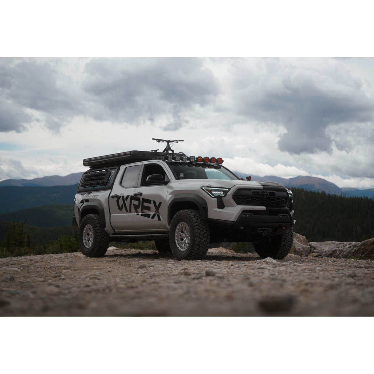 24-up Toyota Tacoma NOVA-Series LED Projector Headlights Alpha-Black | AlphaRex