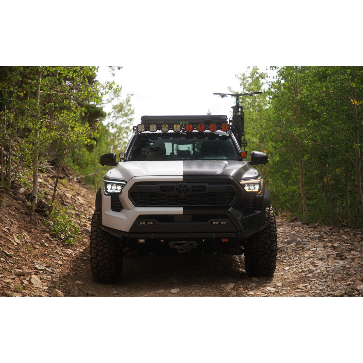 24-up Toyota Tacoma NOVA-Series LED Projector Headlights Alpha-Black | AlphaRex