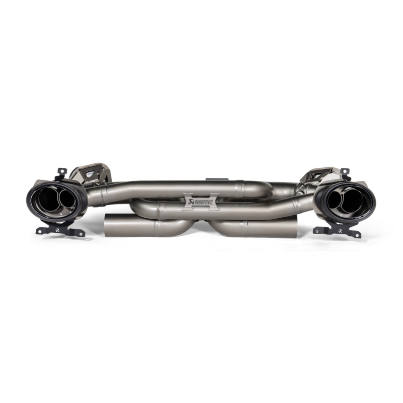 Akrapovic Porsche 911 Carrera /S/4/4S/GTS/Cabriolet/Targa/Dakar (992) Slip-On Line Titanium Exhaust