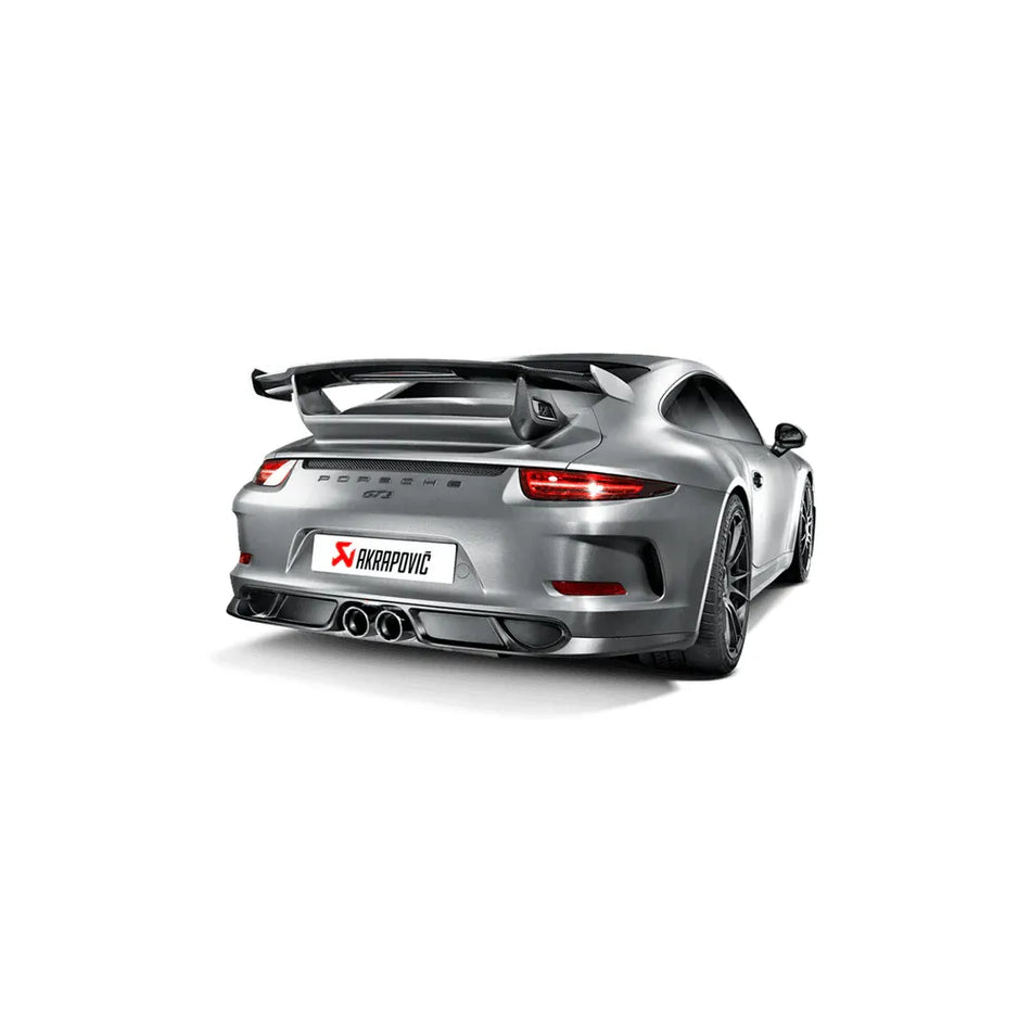 Akrapovic 14-17 Porsche 911 GT3 (991) Slip-On Line (Titanium) w/ Titanium Tips