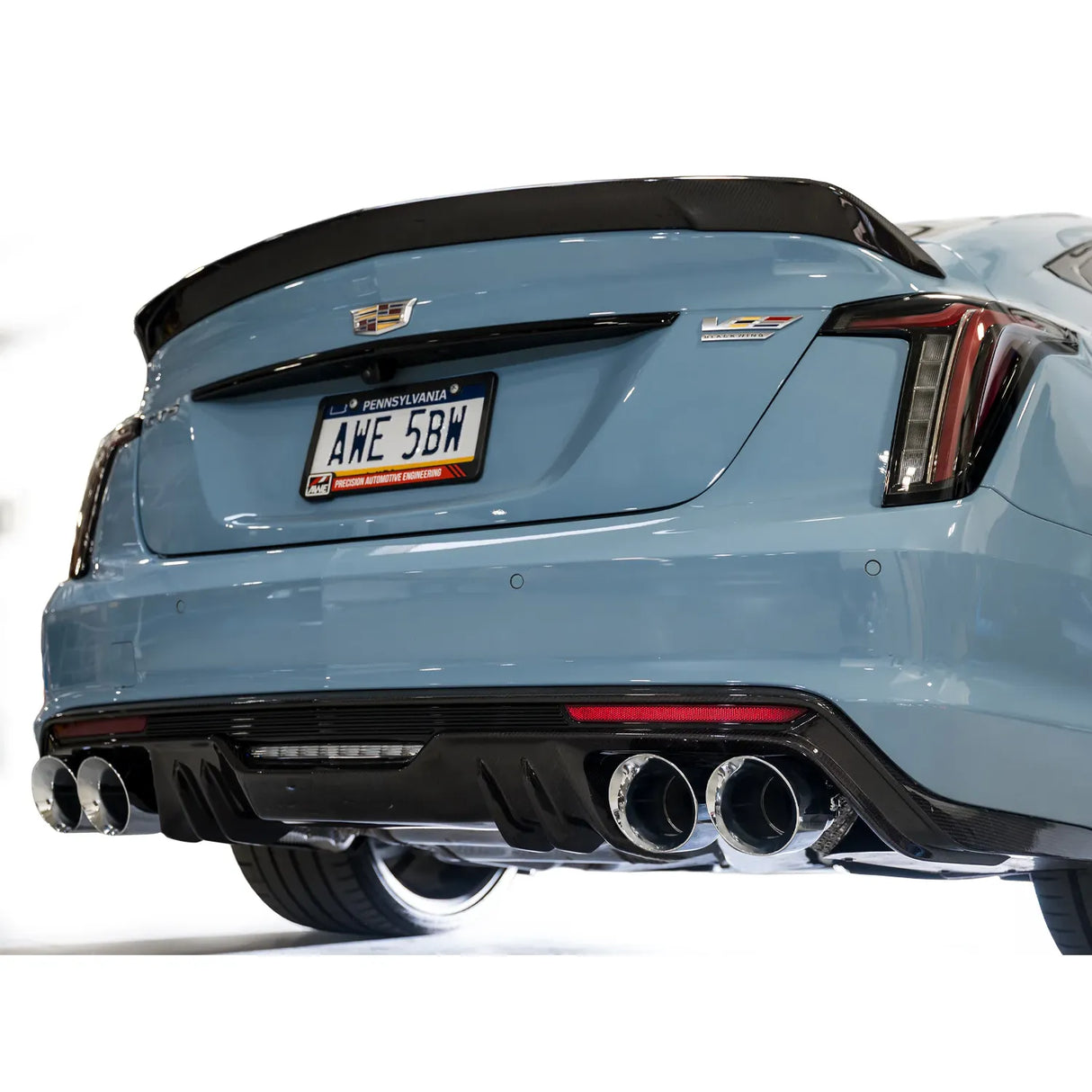 AWE 2022-2026 Cadillac CT5-V Blackwing SwitchPath Exhaust - Chrome Silver Tips