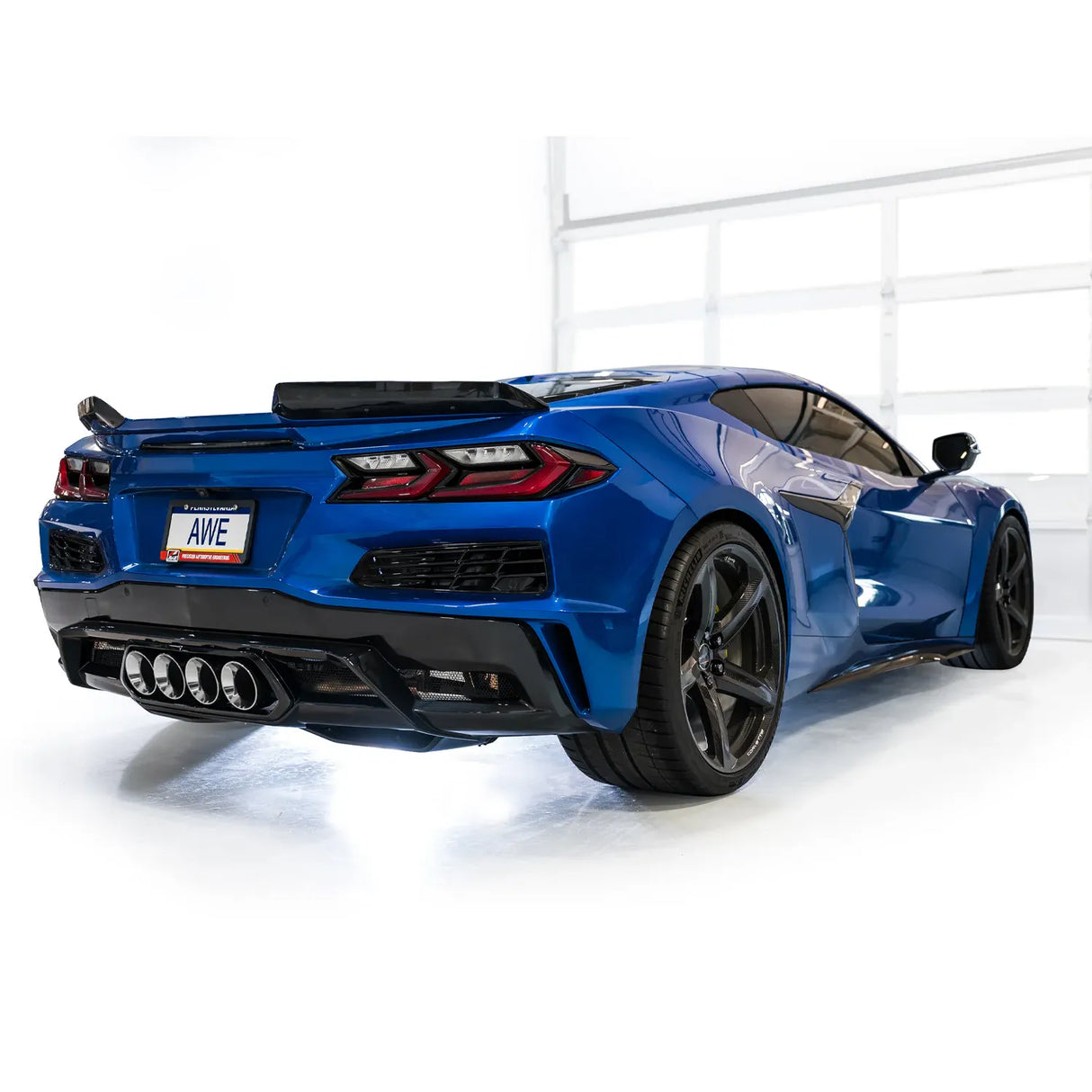AWE 2023-2026 Chevrolet C8 Corvette Z06 5.5L SwitchPath Exhaust System - Chrome Silver Tips