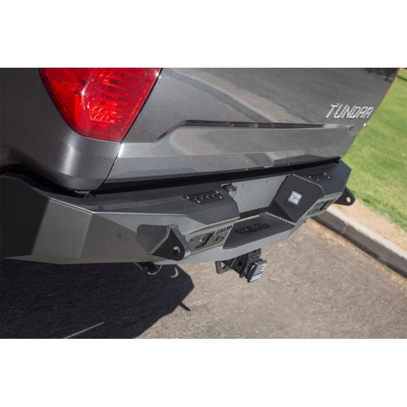 Addictive Desert Designs 2014+ Toyota Tundra Stealth Fighter Rear Bumper w/ Backup Sensor Cutouts