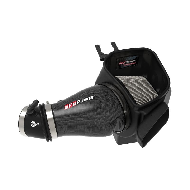 aFe Track Series Carbon Fiber Pro Dry S AIS - 2019-2023 Jeep Grand Cherokee Trackhawk 6.2L