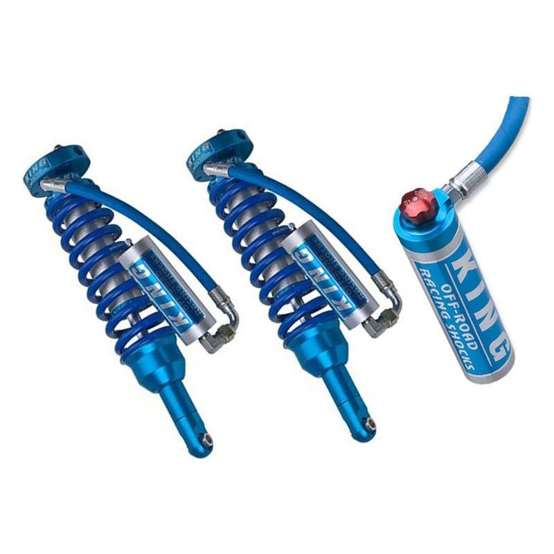 King Shocks 2005+ Toyota Tacoma (6 Lug) Front 2.5 Dia Remote Res Coilover w/Adjuster (Pair)