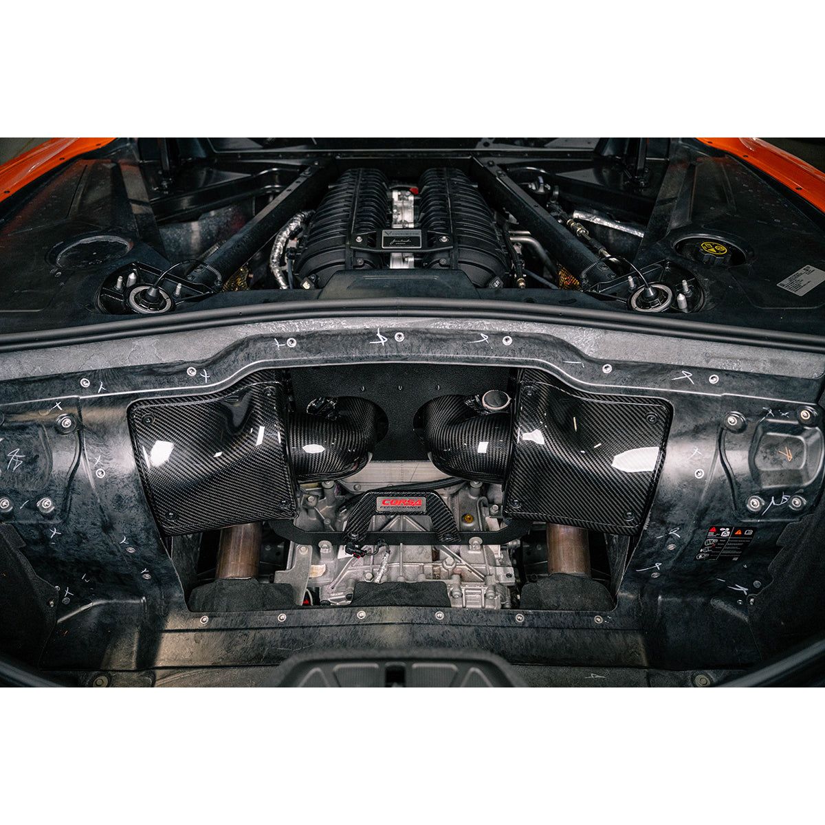 CORSA - 2023+ C8 Corvette Z06 / Carbon Fiber Air Intake